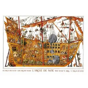 Comparateur de prix : MERCIER Puzzle 2000 pièces Arche Noah - 68,8 x 96,6 cm