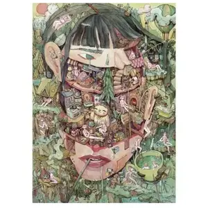 Heye Puzzle 1000 pièces :  Tiurina : Home Thoughts pas cher