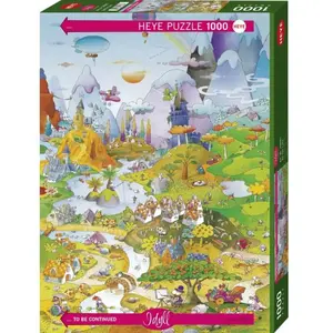 Heye Puzzle 1000 pièces :  Cartoon Classics : Idyll By The Lake