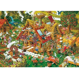 Heye Puzzle 1000 pièces : Cartoon Classics : Drôle de ferme