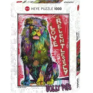 Heye Puzzle 1000 pièces :  Jolly Pets Love Relentlessly pas cher