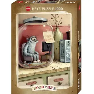 Heye Puzzle 1000 pièces : Zozoville : Jarantine pas cher