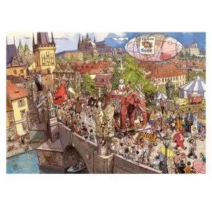 Puzzle 2000 pièces - HEYE - Street Parade - Dessins animés et BD - Adulte - Mixte