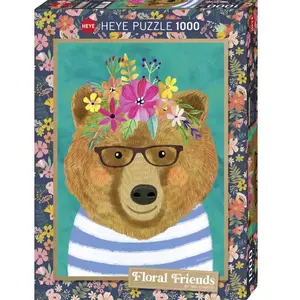 Heye Floral Friends Ours 29970 pas cher