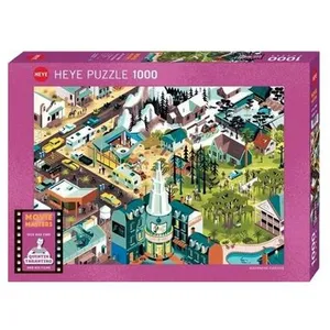 Puzzle 1000 pièces - HEYE - Tarantino Films - Abstrait - Adulte - Mixte pas cher