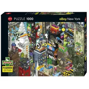 Puzzle 1000 Pièces - HEYE - New York - Abstrait - Mixte - 1000 pièces pas cher