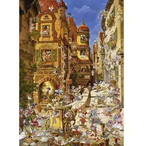 Puzzle HEYE 1000 pièces 29874 Michael Ryba Romantique de Day Town, pas cher