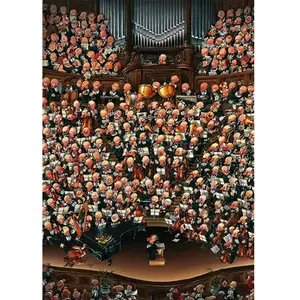 Comparateur de prix : Heye Puzzle MERCIER Orchestra 2000 pièces - 68,8 x 96,6 cm