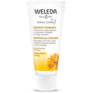 Comparateur de prix : Weleda, Soins bucco-dentaires, Dentifrice au Calendula, Fenouil, 75 ml (75ml)