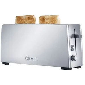 Graef TO 90 - Grille-pain -électrique - 2 tranche - 1 Emplacements - argent pas cher