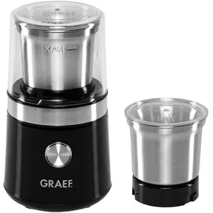 Comparateur de prix : Moulin à café - Graef - CM102EU - Noir - Acier inoxydable - Moud grains et épices