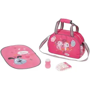 Comparateur de prix : Sac à langer BABY BORN - ZAPF CREATION - Changing Bag - Rose - Pour poupée 36 et 43 cm