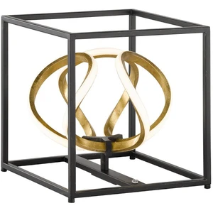 FISCHER & HONSEL Lampe à poser LED Gesa en noir et doré