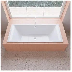 KALDEWEI PURO DUO Baignoire rectangulaire encastrée, 266500013001, 665