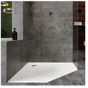 KALDEWEI CORNEZZA Receveur de douche pentagonal, 459030000001, 670-1 pas cher