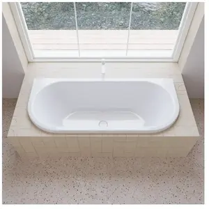 KALDEWEI CENTRO DUO 2 Baignoire semi-îlot, 283500013001, 135