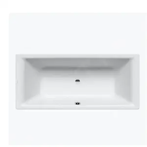 KALDEWEI PURO DUO Baignoire rectangulaire encastrée, 266400010001, 664 pas cher