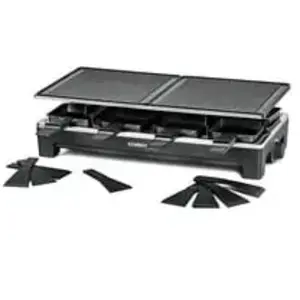 Comparateur de prix : Rommelsbacher rcs 1350 raclette grill en acier inoxydable noir