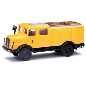 Busch Modélisme HO véhicule : Camion IFA S4000 BVB Orange pas cher