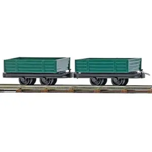 Busch Modélisme ferroviaire HO : 2 Wagons à ridelles basses pas cher
