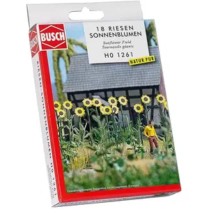 Modélisme HO : Tournesols Géants Busch pas cher