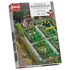 Busch Environnement Modélisme HO : Potager Rural pas cher