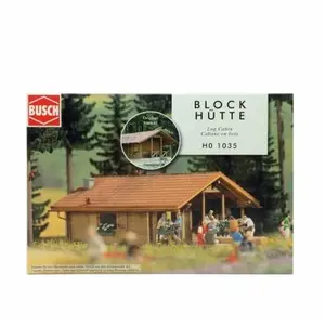 Comparateur de prix : Modélisme ferroviaire - Busch Environnement - BUE1035 - Cabane en bois