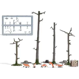 Busch Modélisme HO : Scénette avec renards en forêtVendu paramazon