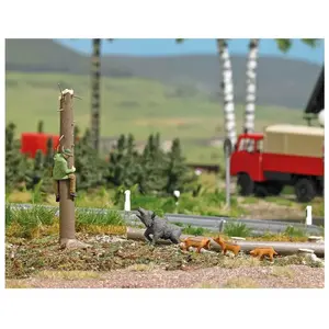 Chasseur tordu H0 Busch 7958 pas cher