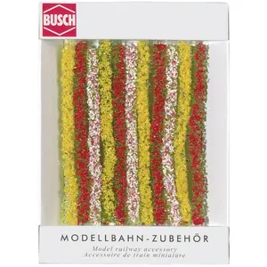Busch Environnement - BUE7152 - Modélisme Ferroviaire - Haies en Fleurs pas cher