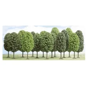 Busch Modélisme : Végétation - Lot De 12 Arbres Feuillus-Busch pas cher