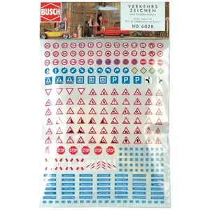 Comparateur de prix : Hornby France - Busch - 6028 - Circuit - Train - Signaux Routiers Ho