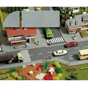 Hornby France - Busch - 6029 - Circuit - Train - Lot de plaques de trottoir pas cher
