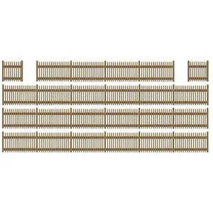 Comparateur de prix : Busch Busch Environnement - Bue6007 - Modélisme Ferroviaire - Clôture En Bois-Busch