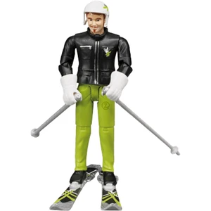 Bruder | Skieur avec accessoires pas cher