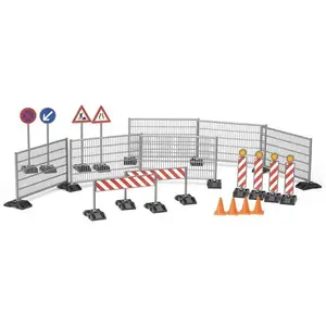 Comparateur de prix : Bruder Set de construction - Barrières et signalisations