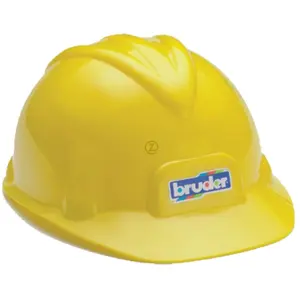 Comparateur de prix : Bruder 10200 Casque de chantier jaune