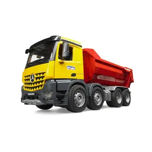 Jeux de voiture - Acros remorque basculante Bruder MB Arocs TU pas cher