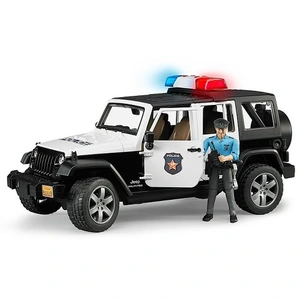 Comparateur de prix : Bruder Bruder Jeep Wrangler Unlimited Rubicon Police Avec Policier
