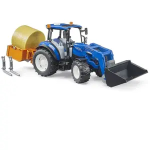 Bruder New Holland T5. 120 avec chargeur avant pas cher