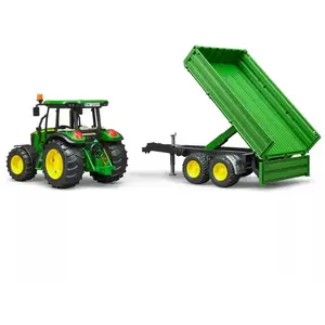 Comparateur de prix : Bruder 02108 tracteur John Deere 5115 M benne remorque - Bruder 2108 - 02108 Bruder