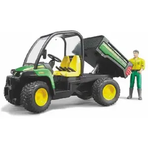Comparateur de prix : Véhicule tout terrain John Deere Gator XUV855D avec figurine - BRUDER