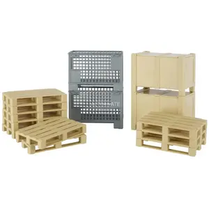 Bruder Bruder Ensemble Logistique (Palettes, Caisses...) pas cher