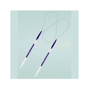 Aiguilles à tricoter circulaires Ergonomics 80 cm N° 6 à 7 à l'unité -...