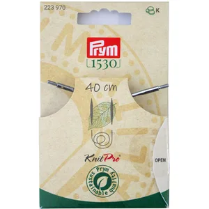 PRYM Cordon pour Aiguille 2 Pointes Natural 40 cm