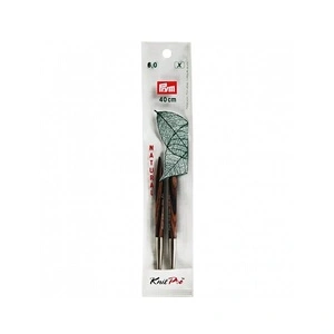 Prym 223356/Wood Knitting Needle Tip 2 x 1 x 10 cm Brown