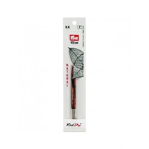 Prym Rundstricknadelspitzen Natural Farbig Kurz 8,7 cm 3,50 mm Aiguill...