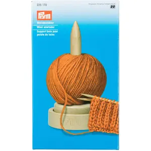 Support bois pour pelote de laine - Prym(...) - Marron