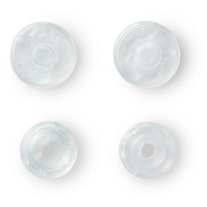Prym Bouton-pression Color Snaps 12,4 mm Rond 30 pcs Transparent brillantVendu paramazon