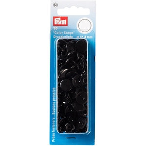 Comparateur de prix : Prym Bouton pression -Color Snaps - noir
